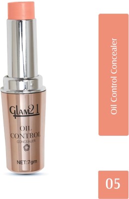 Glam21 Cosmetics Oil Control Concealer-Long Lasting upto 8-12hrs|Non-Sticky Texture, Matte Finish Concealer(Shade-05, 7 g)