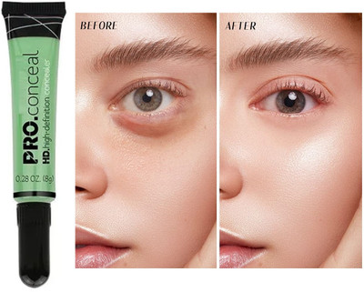 Libline Pro HD Conceal Corrector Cream Concealer Matte Concealer(Green, 8 g)