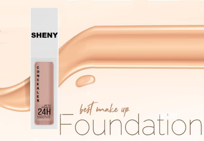 Sheny Dark Circles liquid Concealer,Bright & Refreshed eyes, fine lines, Long Lasting Concealer(BEIGE, 8 ml)