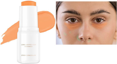 REIMICHI Lightweight Concealer Matte Stick With Full Coverage Concealer(orange, 20 g)
