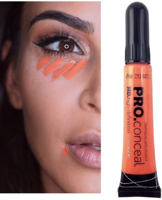 Vyomiris Pro Concealer HD. High Definition Liquid  Concealer(ORANGE, 8 g)