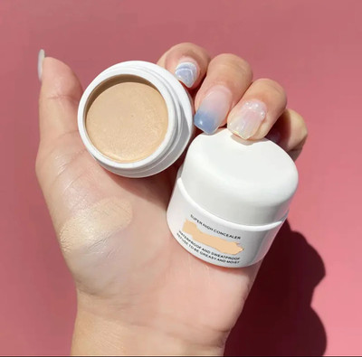 WOONGMI Long Lasting ,Waterproof Super High Full Coverage Cream Nartual Finish Concealer(FS28, 12 g)