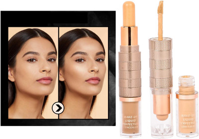 BLUEMERMAID HD Conceal, Liquid Light weight Concealer with Full Coverage Concealer(IVORY, 9.6 g)