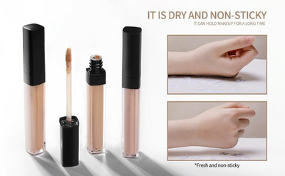 MYEONG Full Coverage HD Liquid Concealer Weightless, Long-lasting  Concealer(BEIGE, LIGHT BEIGE, 12 ml)