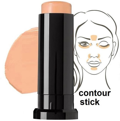 MYEONG Makeup Foundation Concealer Pan Stick Concealer(Beige, 15 g)
