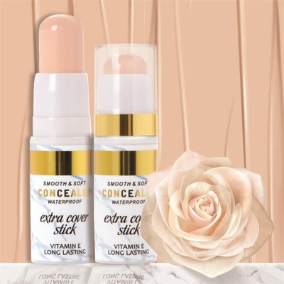 THTC 2 IN 1 HIGHLIGHTER & CONTOUR STICK Concealer(IVORY, 6 g)
