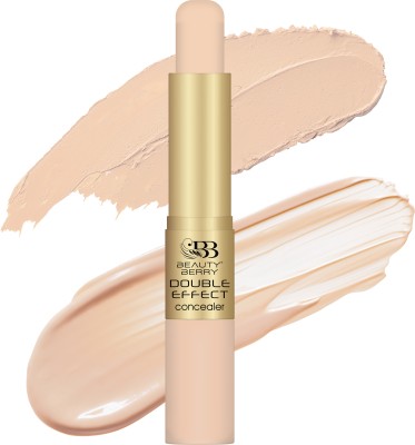 Beauty Berry Double Effect 2in1 Stick & Liquid Concealer for Face Makeup Concealer(Vanilla, 10.5 g)