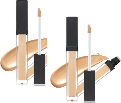 ADJD Liquid Light Weight Concealer With Full Coverage, COMBO Concealer(BEIGE, 17 g)