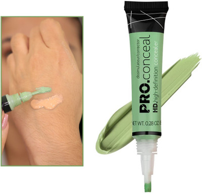 BLUEMERMAID Lightweight, Ultra Blendable Liquid Conceal Concealer(GREEN, 8 g)