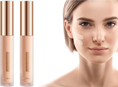 Emijun Water-Resistant Easily Blendable Concealer With Full Coverage Concealer(Natural, 12 ml)