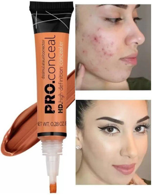 Yuency BEST FULL MAKEUP COVERAGE FOR DARK SPOTS OR BLEMISHES Concealer(ORANGE, 8 g)