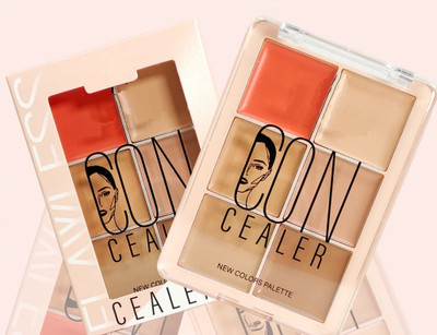 tanvi27 flawless base with super coverage cream conceale Concealer(Multi Color, 12 g)