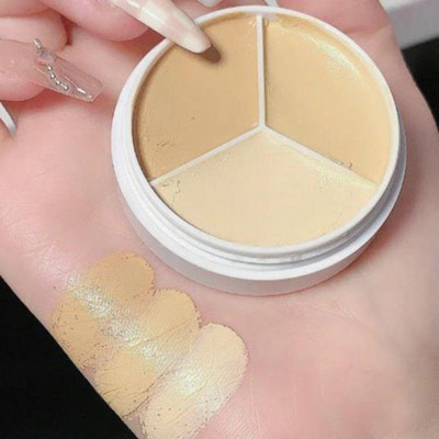 luzimaisa Best Pro Concealer Palette - 3-in-1 Full Coverage Color Correcting Cream Concealer(Multicolor, 10.5 g)