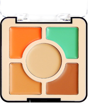 Neycare water proof creamy concealer palette smudge proof long lasting easy to use Concealer(MULTI COLOR, 50 g)
