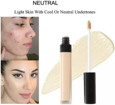 Latixmat Full Coverage Makeup Liquid Concealer Neutral  Concealer(BEIGE, 6 ml)