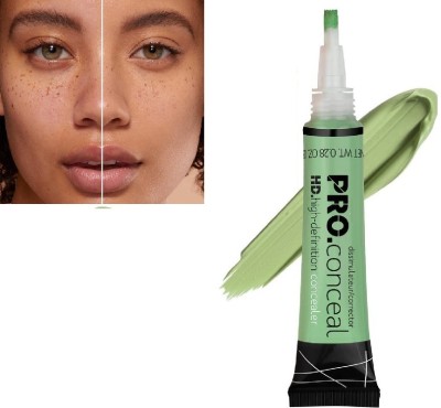 SEUNG HD Pro Concealer High Definition For Face Makeup Concealer(GREEN, 8 g)