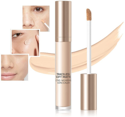 tanvi27 Full Coverage Under Eye Concealer for Dark Circles 24H Long-Lasting Concealer(Natural Ivory, 6 ml)