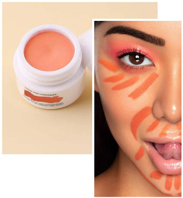 REIMICHI WATER AND SWEAT RESISTANT REFUSE OF BE GREASY AND MOIST SUPER HIGH CONCEALER Concealer(ORANGE, 12 g)