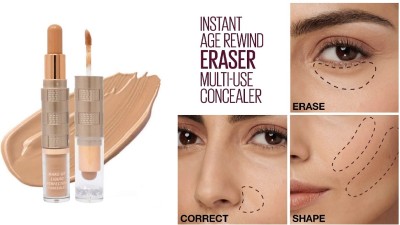 NADJA New Makeup 2 IN 1 Concealer And Contour Stick Concealer (SKIN, 9.6 ml) Concealer(IVORY, 9.6 g)