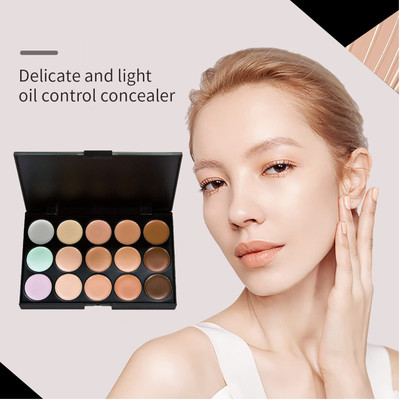 GFSU Face make up cream concealer and contour palette Concealer(Multi Color, 43.6 ml)