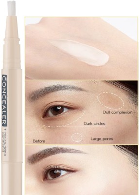 CATERINACHIARA Light Long Lasting Concealer Coverage Concealer(WHITE IVORY, 3.6 ml)