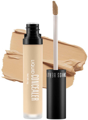 SWISS BEAUTY Liquid Light Weight Full Coverage with Matte finish Concealer(Sand Sable, 6 g)