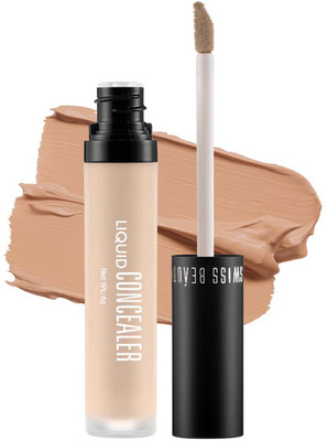SWISS BEAUTY Liquid Light Weight Full Coverage with Matte finish Concealer(Medium Moyen, 6 g)