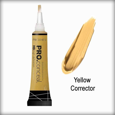 SEUNG HIGH QUALITY PRO HD CONCEALER FOR FACE MAKEUP WATERPROOF FORMULA Concealer(YELLOW, 8 g)