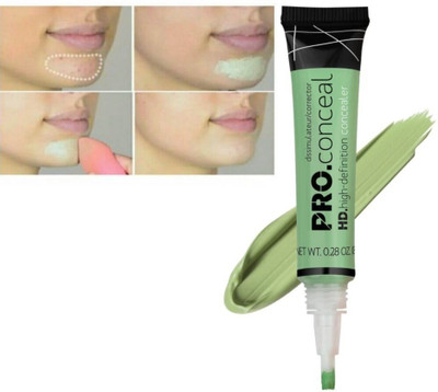 BLUEMERMAID FULL COVERAGE COLOR CORRECTOR GREEN CONCEALER Concealer(GREEN, 8 g)