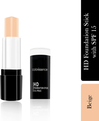 COLORESSENCE HD Foundation with SPF-20|Full Coverage,Waterproof |Lightweight Matte Formula H5 Concealer(BEIGE, 12.5 g)