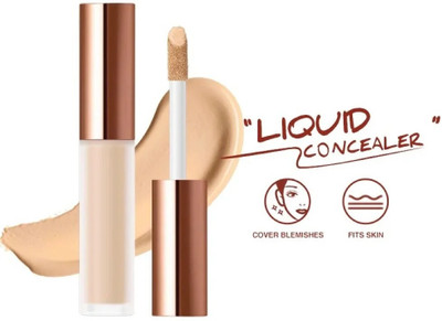 GABBU Best Liquid Light Weight Full Coverage with Matte finish  Concealer(Ivorey, 6 ml)