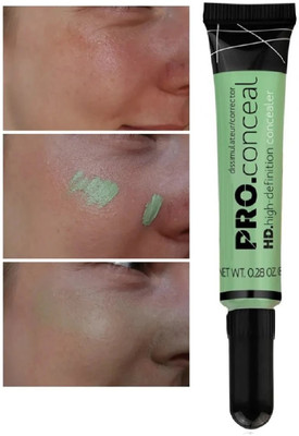 Vyomiris Pro Conceal High-Definition Concealer Natural Conceal HD  Concealer(GREEN, 8 g)