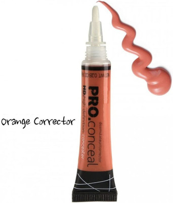 Arcanuy Full Coverage Makeup pro concealer Concealer(orange, 8 g)