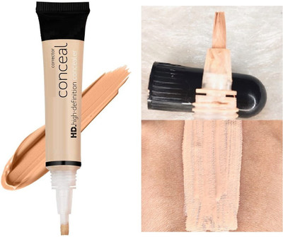 MYEONG Blend Able Matte And Pore Less Ultra Liquid HD Pro  Concealer(Beige, 8 ml)