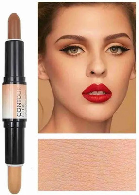 THTC Highlighter And Contour Stick Highlighter Concealer for All Types of Makeup Concealer(Beige, 6.2 ml)