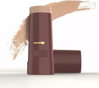 MYEONG Makeup Waterproof Full Coverage Concealer & Foundation Make Up Stick Concealer(Natural, 15 g)