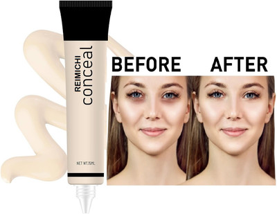 REIMICHI HD Finish | Non-sticky & Long Lasting Matte Finish  Concealer(bright ivory, 15 ml)