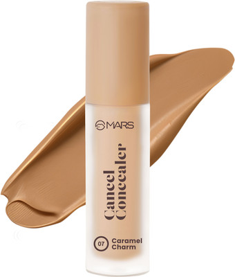 MARS SPF50 PA++++Cancel Concealer with Radiant Natural Finish|Medium to High Coverage Concealer(07-Caramel Charm, 6 ml) MARS SPF50 PA++++Cancel Concealer with Radiant Natural Finish|Medium to High Coverage Concealer(07-Caramel Charm, 6 ml)