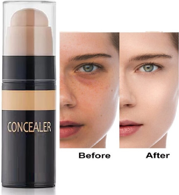 Latixmat High-definition Long-lasting Concealing Make Up Base For All Skin Types Concealer(Beige, 6 g)