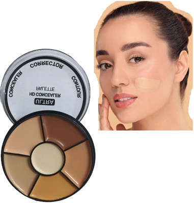 Maryville soft and smooth new creamy look 6 in 1 concealer palette Concealer(multi color, 18 g)