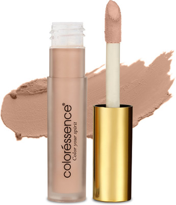 COLORESSENCE Max Coverage Liquid Concealor |Hides blemishes & dark circles| Lightweight Concealer(Cool Almond, 3.5 ml)