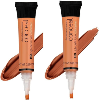 WOONGMI Medium To Full Coverage Blendable, Smooth, Creaseless Matte Finish  Concealer(Orange, 16 g)