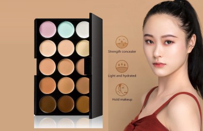 NADJA Hd Palette Concealer Multipurpose Creamy, Lightweight Perfect Look Concealer(MULTICOLOR, 22 g)