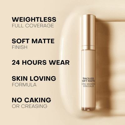 tanvi27 New Full Coverage Under Eye Concealer for Dark Circles 24H Long-Lasting Concealer(Natural Ivory, 6 ml)