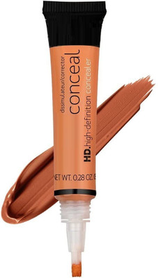 WOONGMI Natural Full Coverage Concealer,Matte & Poreless Ultra Blendable Liquid Conceal Concealer(Orange, 8 g)