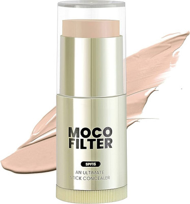 HUZURLU Contour Stick Concealer With SPF15 Concealer Moco Filter Concealer(PURE BEIGE, 15 g)