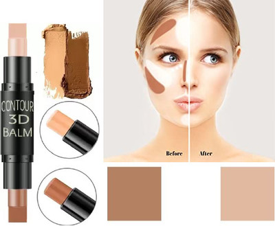KAIASHA Concealer Contour and Highlighter Stick Concealer(BEIGE, 10 g)