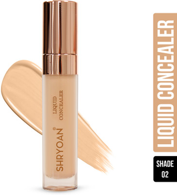 Shryoan Liquid Concealer | Natural Finish, Light Weight Full coverage & Matte Finish Concealer(Clear 2, 10 g)