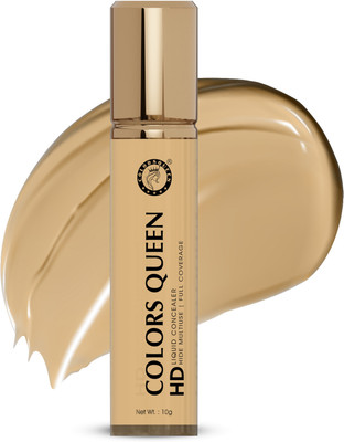 COLORS QUEEN HD Liquid Concealer with Full Coverage, Long Lasting & Easily Blendable Concealer(Shade - 06, 10 g)