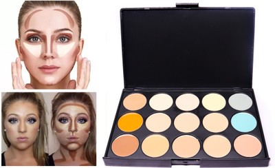 Yuency Contour Cream Kit Concealer Base Palette  Concealer(MULTI COLOR, 18 g)